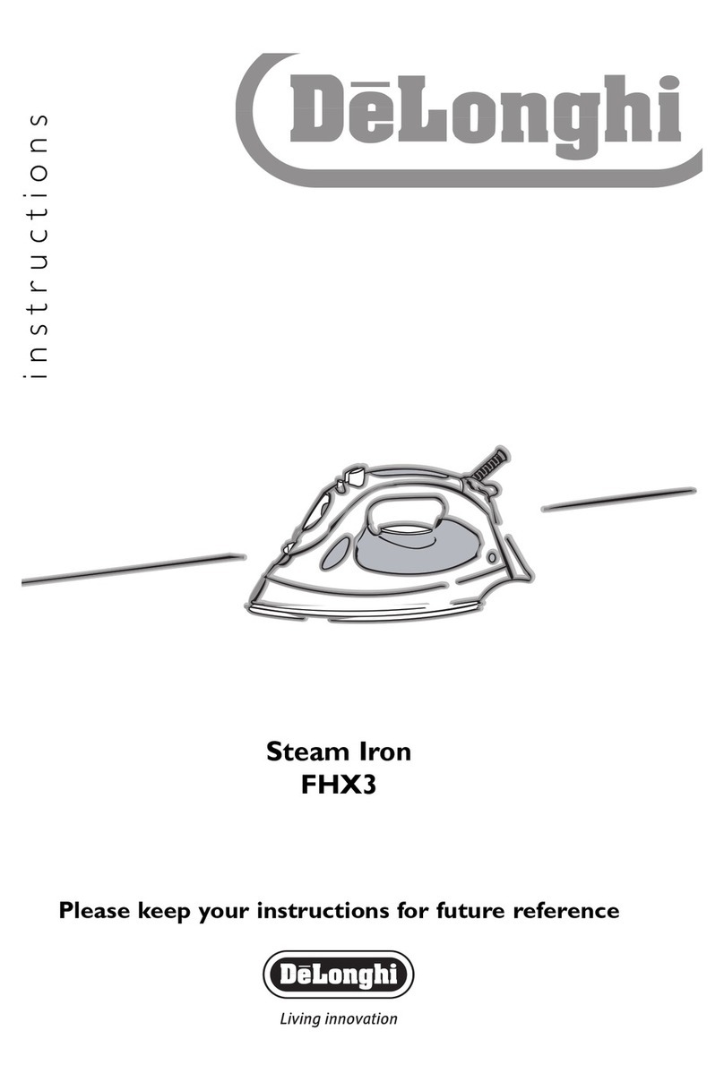 DeLonghi FHX3 instructions