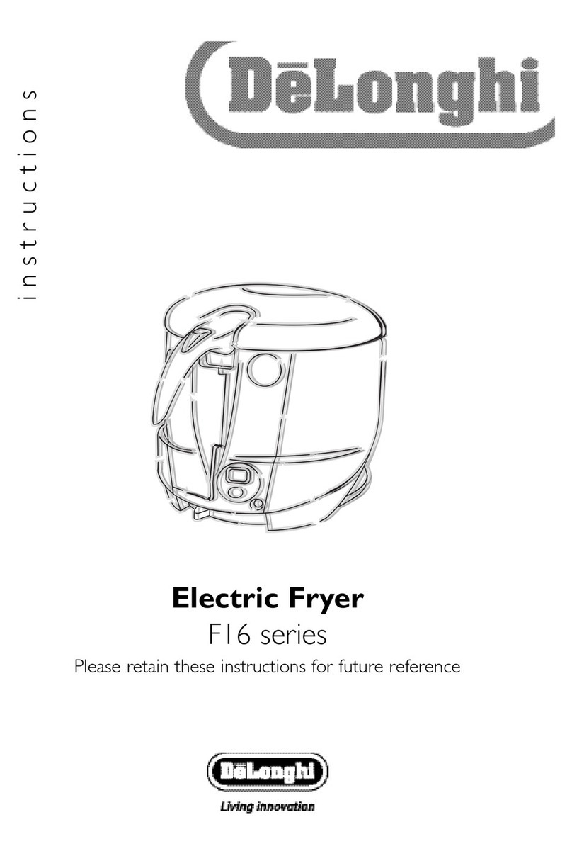 DeLonghi F16313 instructions