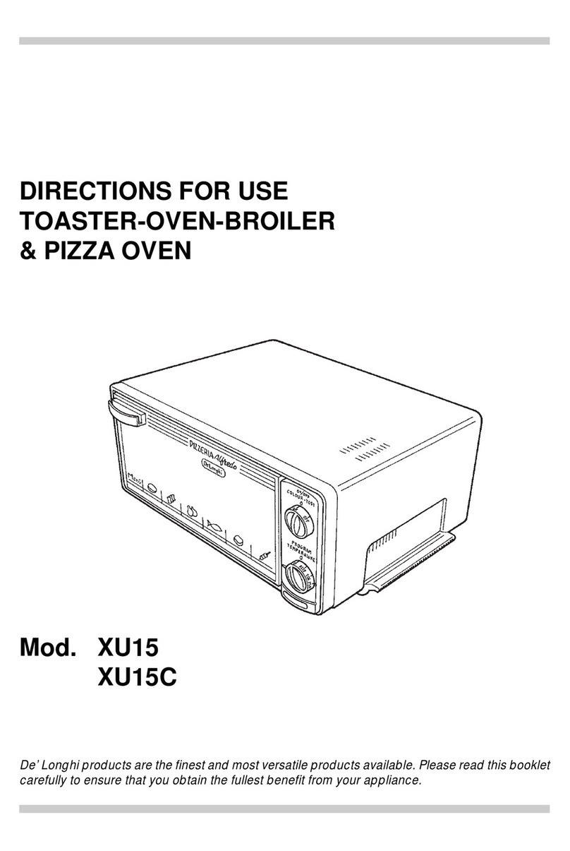 DeLonghi XU15 Directions for use