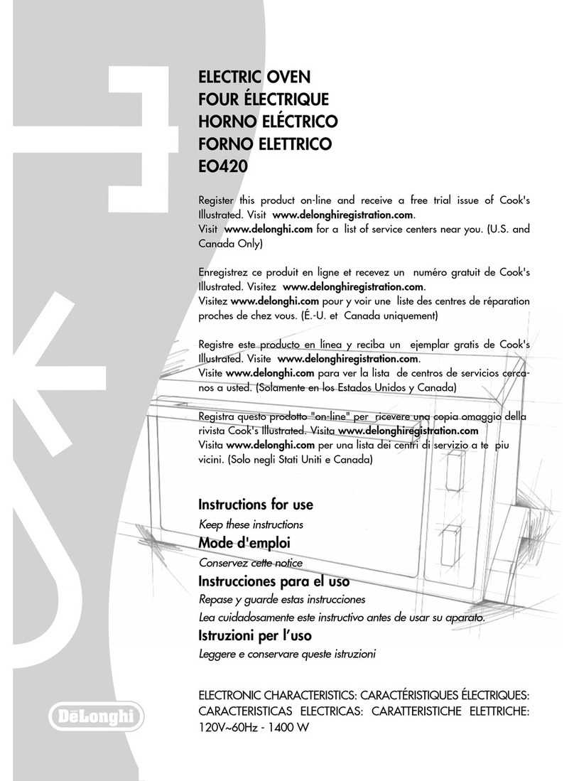 DeLonghi EO 420 Instructions for use