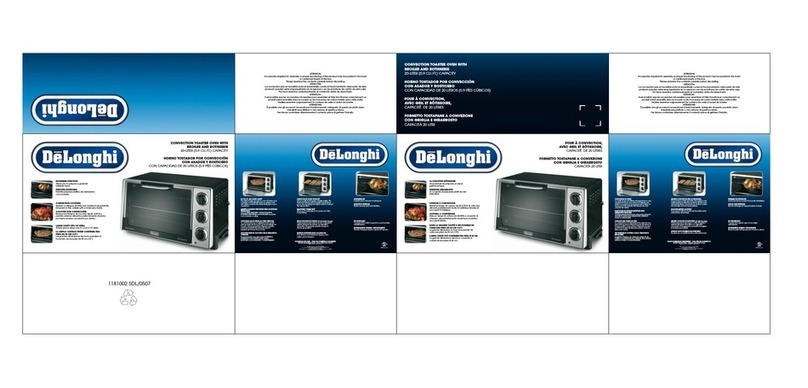 DeLonghi Convection Toaster Oven with Broiler and... brochure