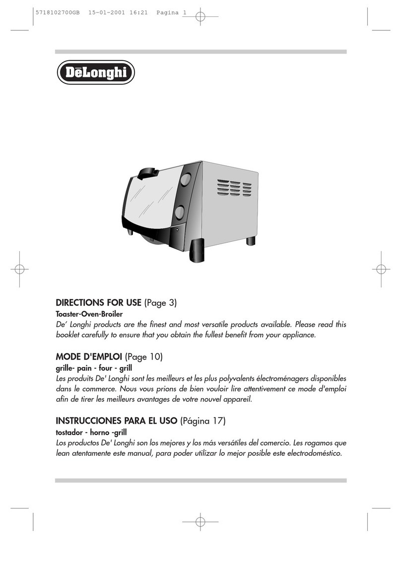 DeLonghi 5718102700GB Manual