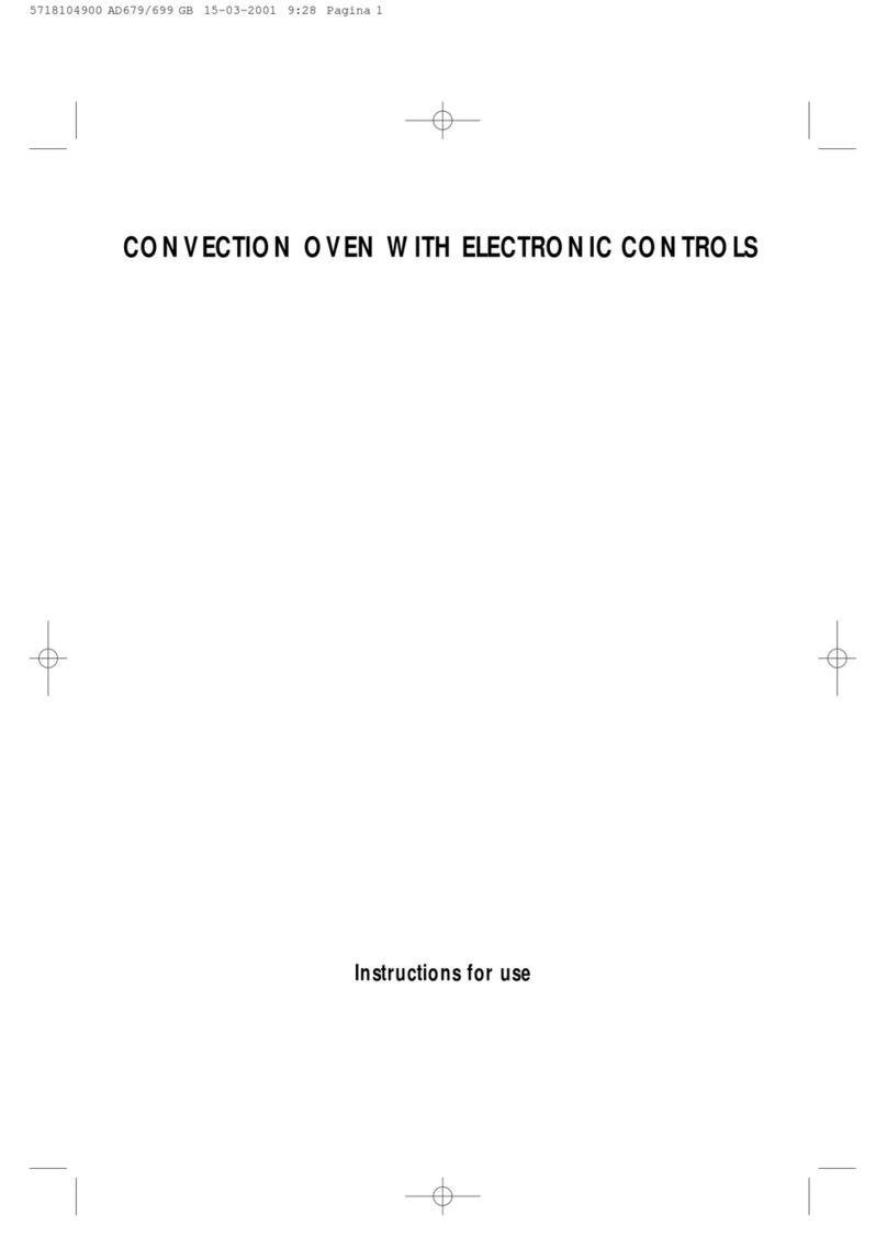 DeLonghi AD679/699 User manual