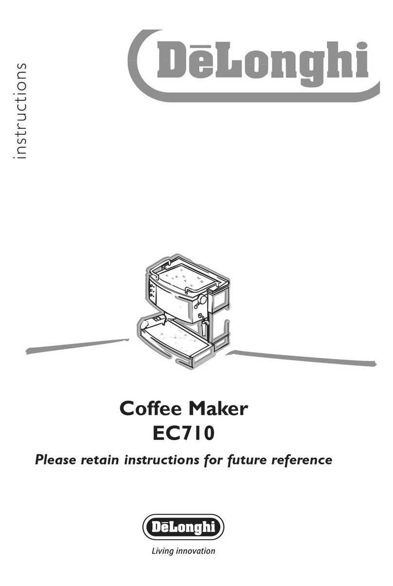 DeLonghi EC710 instructions