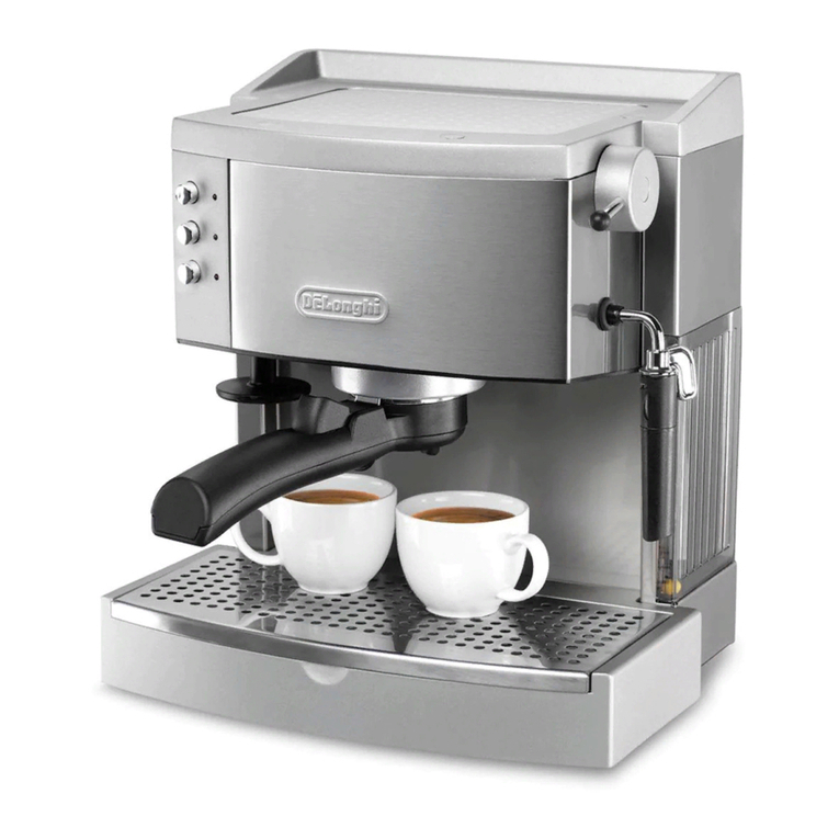 DeLonghi EC-702 Important instructions