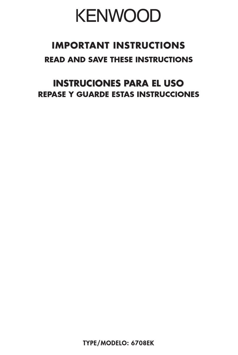 Kenwood 6708EK instructions