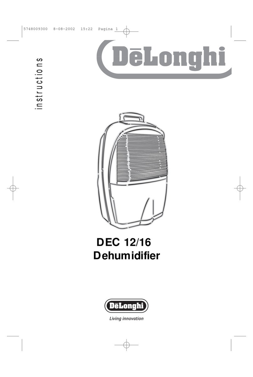 DeLonghi DEC12 instructions
