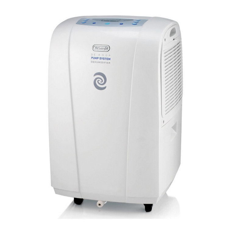 DeLonghi de 400 User manual