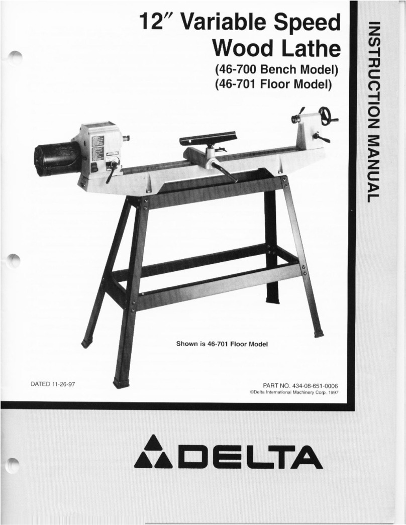 Delta 434-08-651-0006 instruction manual