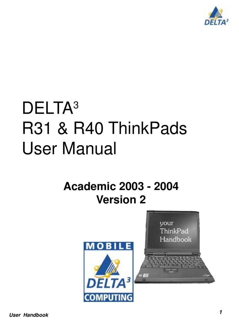 Delta THINKPAD R31 user manual