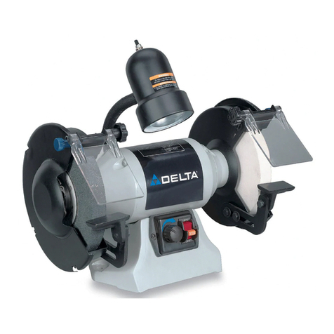 Delta 8" VARIABLE SPEED GRINDER GR450 User manual