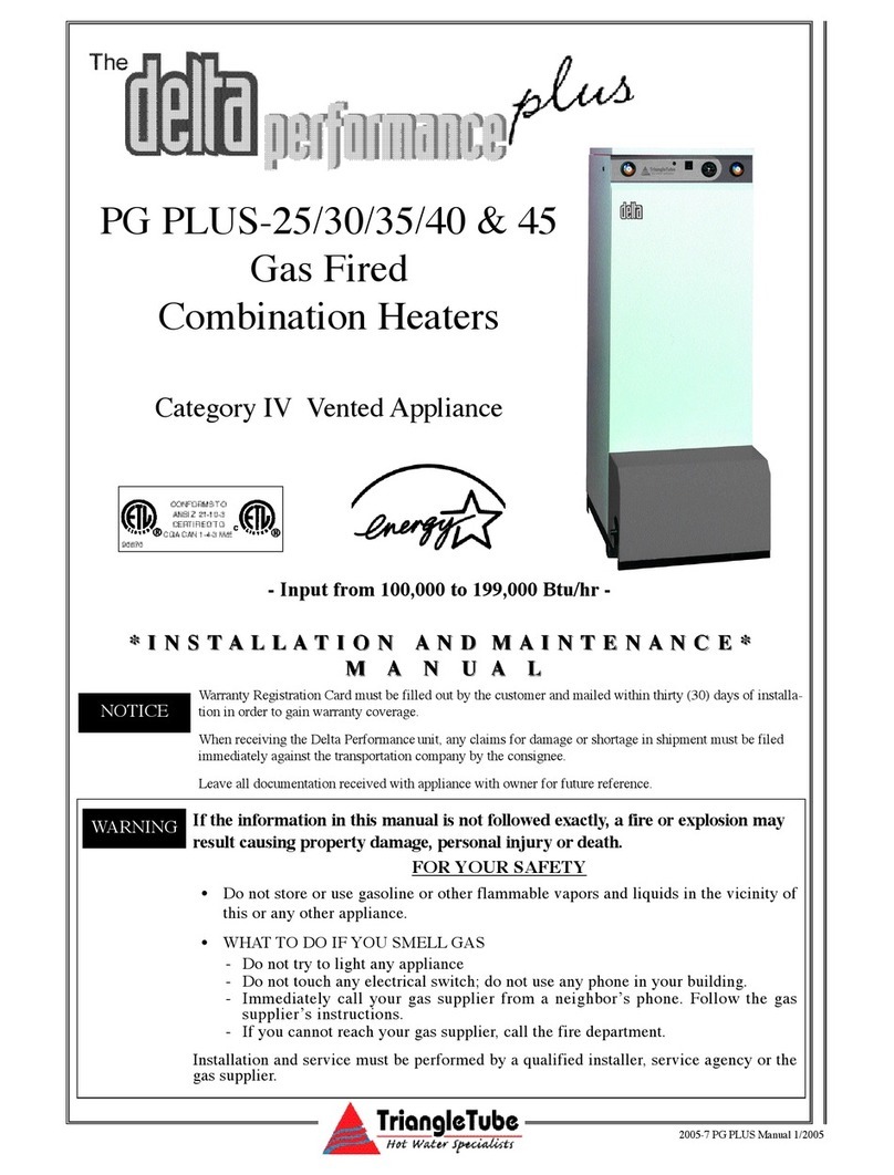 Delta Performance PG PLUS-25 Installation and maintenance manual Delta Performance PG PLUS-25 Installation and maintenance manual