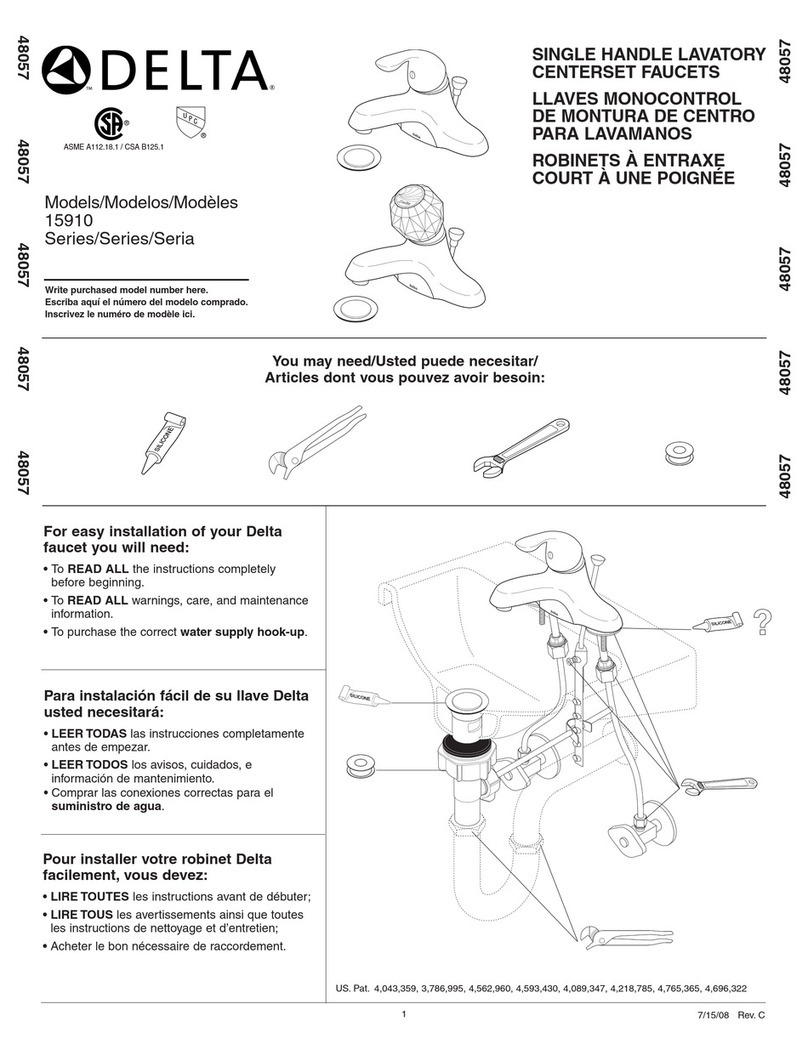 Delta 15910 Series User manual
