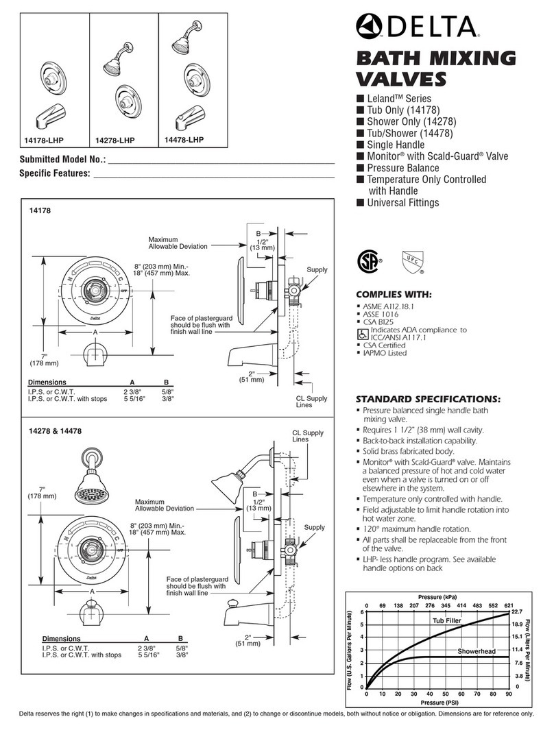 Delta 14178-LHP User manual