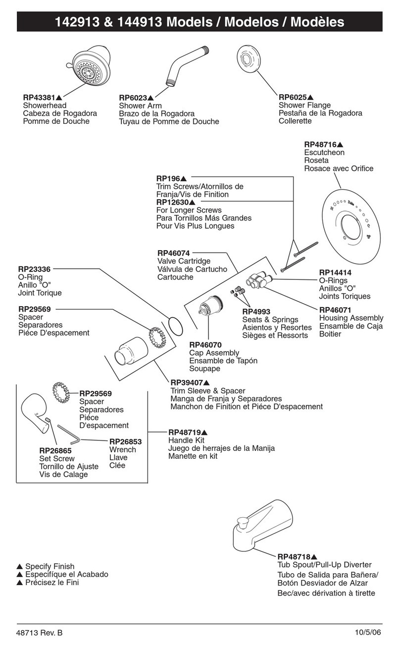 Delta 142913 User manual