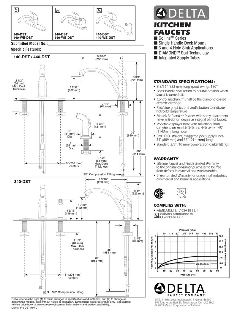 Delta 140-DST Series User manual