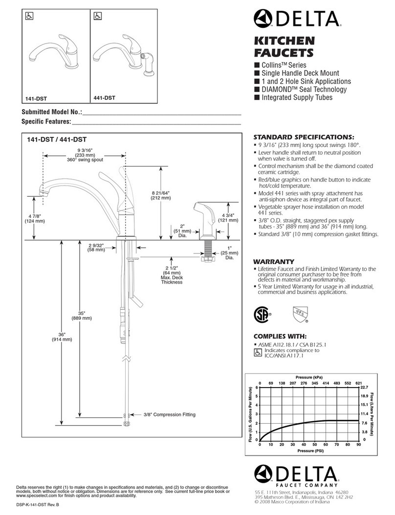 Delta 141-DST Series User manual