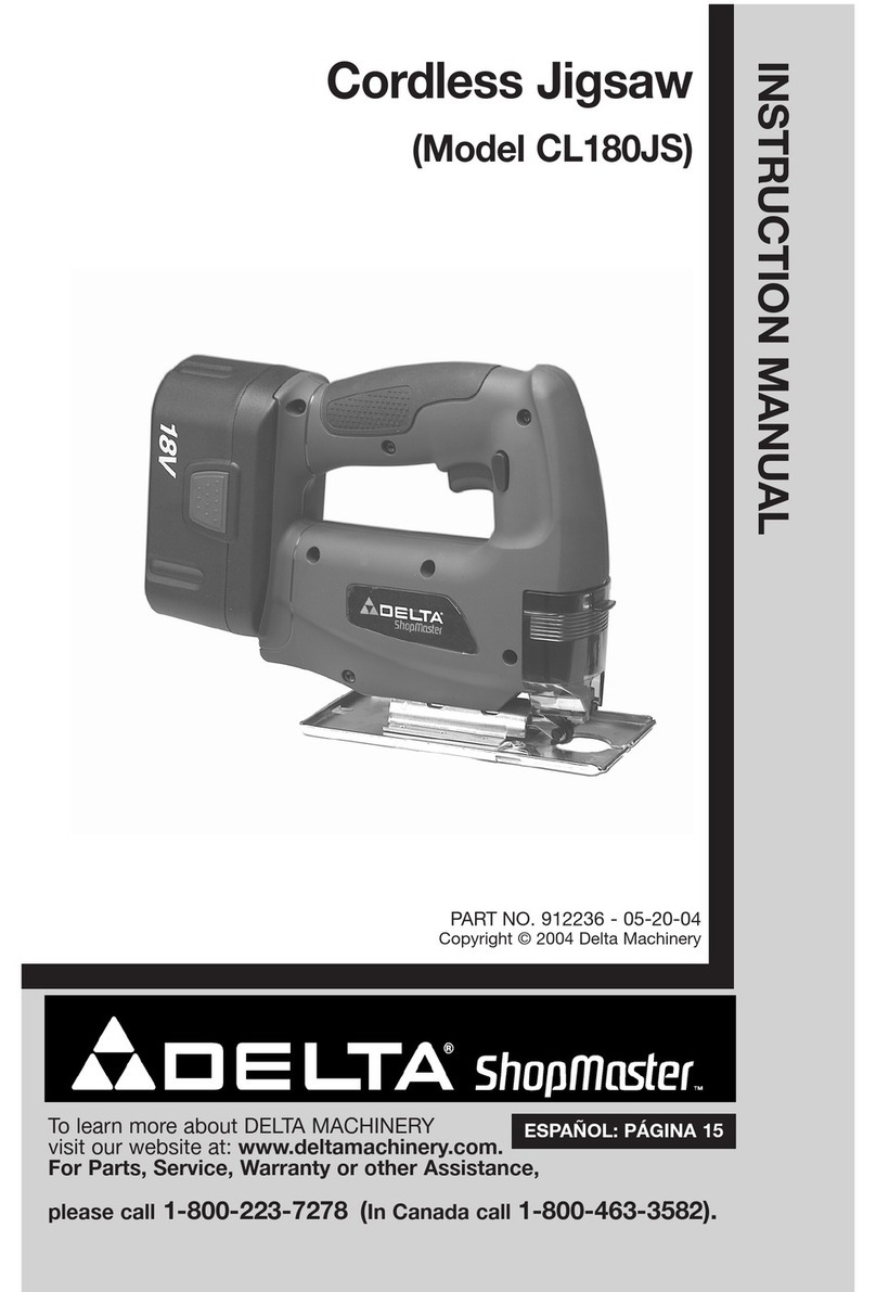 Delta ShopMaster CL180JS User manual