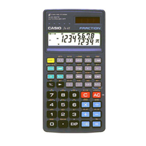 Casio fx-65 Setup guide