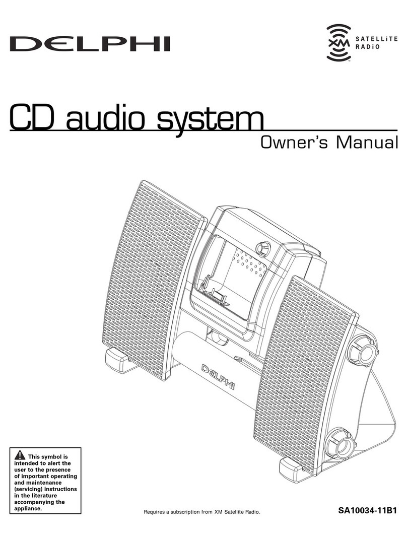 Delphi SA10034-11B1 User manual