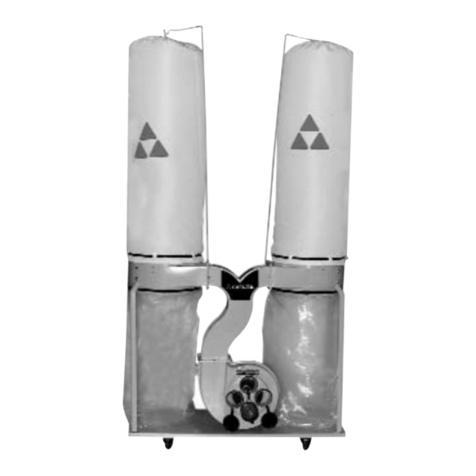 Delta 3 H.P. SINGLE-STAGE DUST COLLECTOR 50-852 instruction manual
