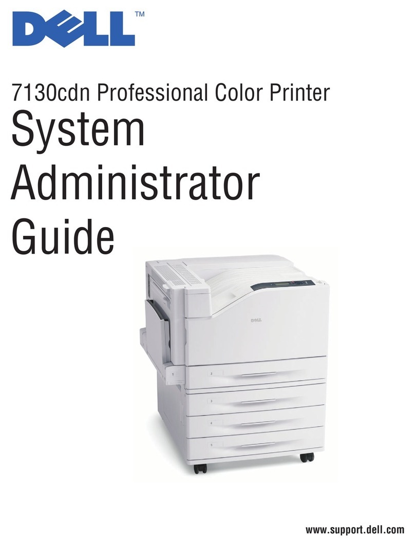 Dell DELL 7130CDN Service manual