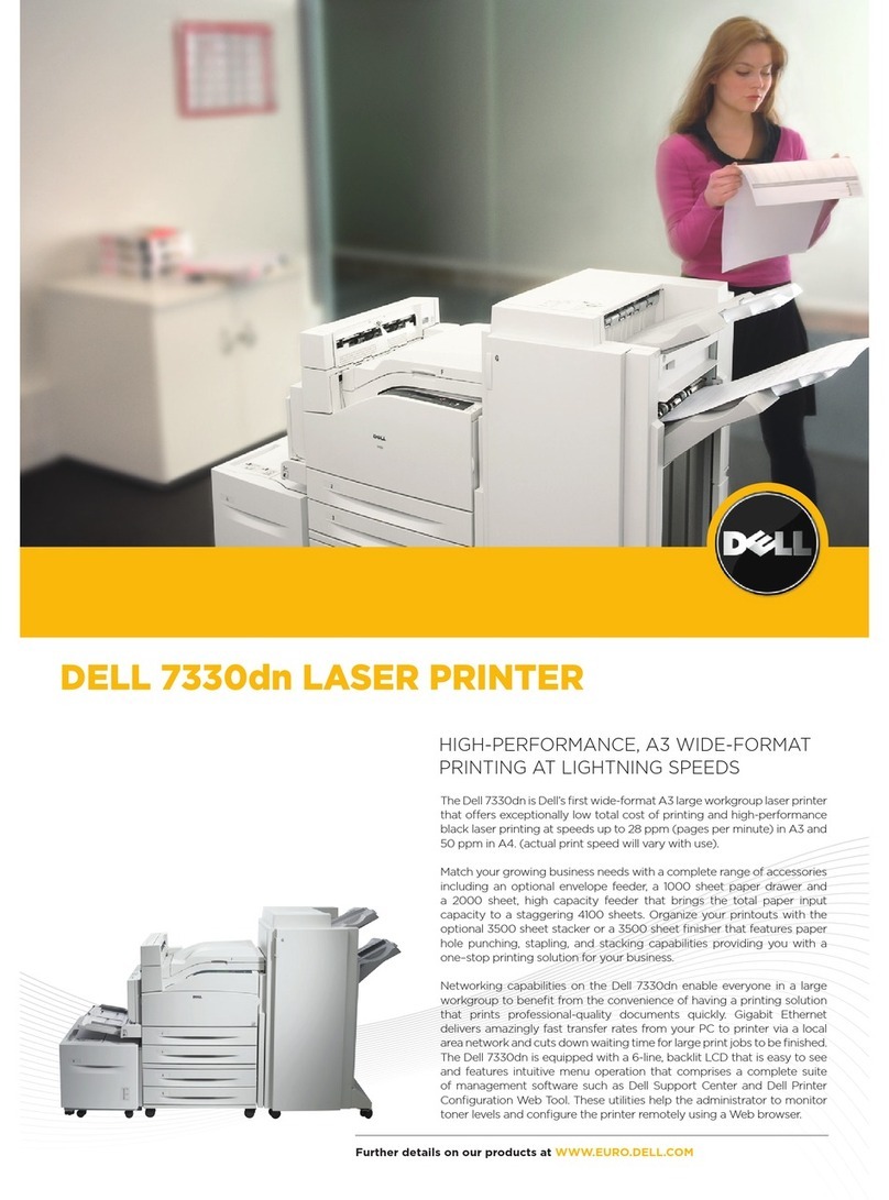 Dell 7330dn - Laser Printer B/W User manual