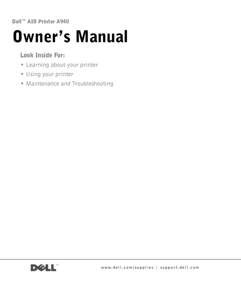 Dell A940 User manual