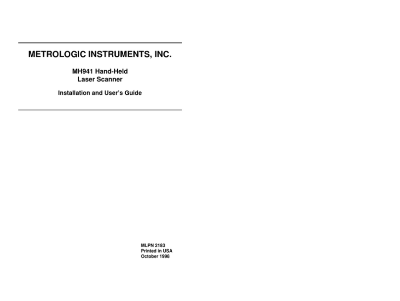 Metrologic MH941 User manual