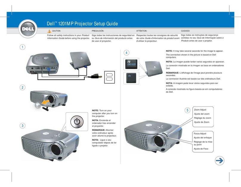 Dell 1201MP User manual Dell 1201MP User manual