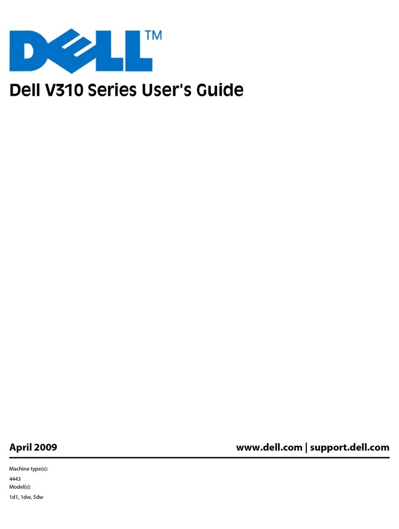 Dell V310 Series User manual