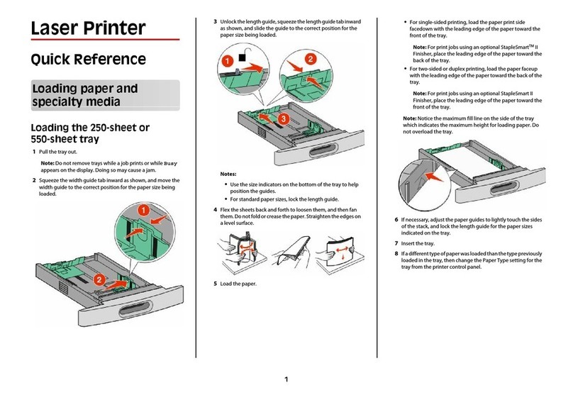 Dell Laser Printer 5530dn User manual