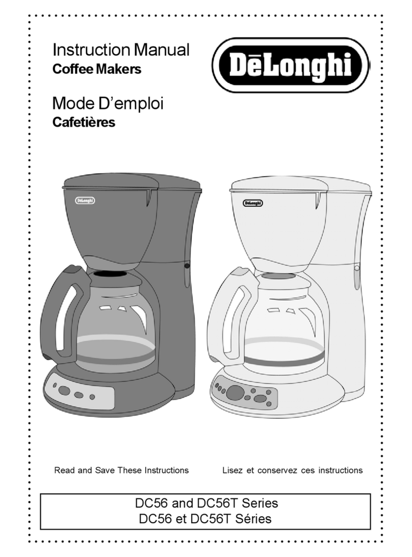 DeLonghi DC56 Series User manual