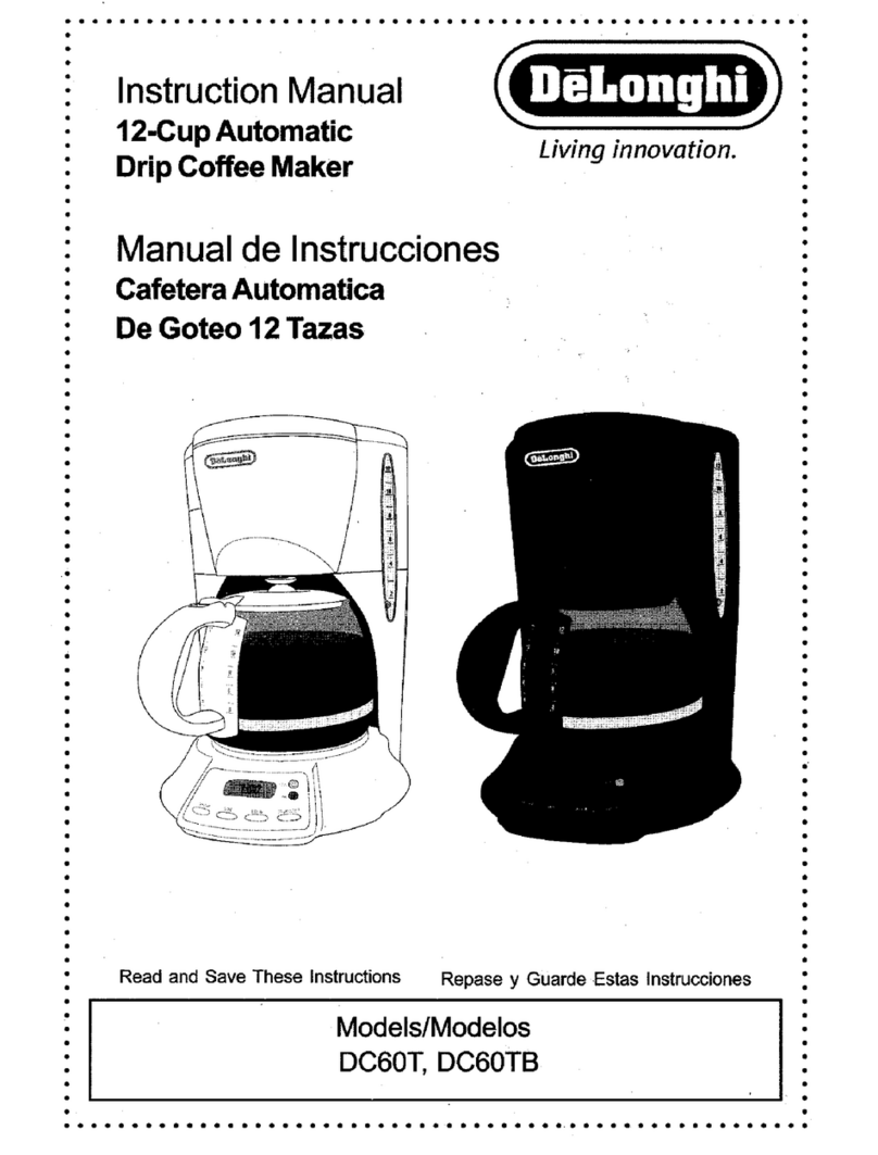 DeLonghi DC60T instruction manual