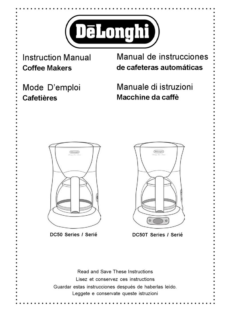 DeLonghi DC50 User manual