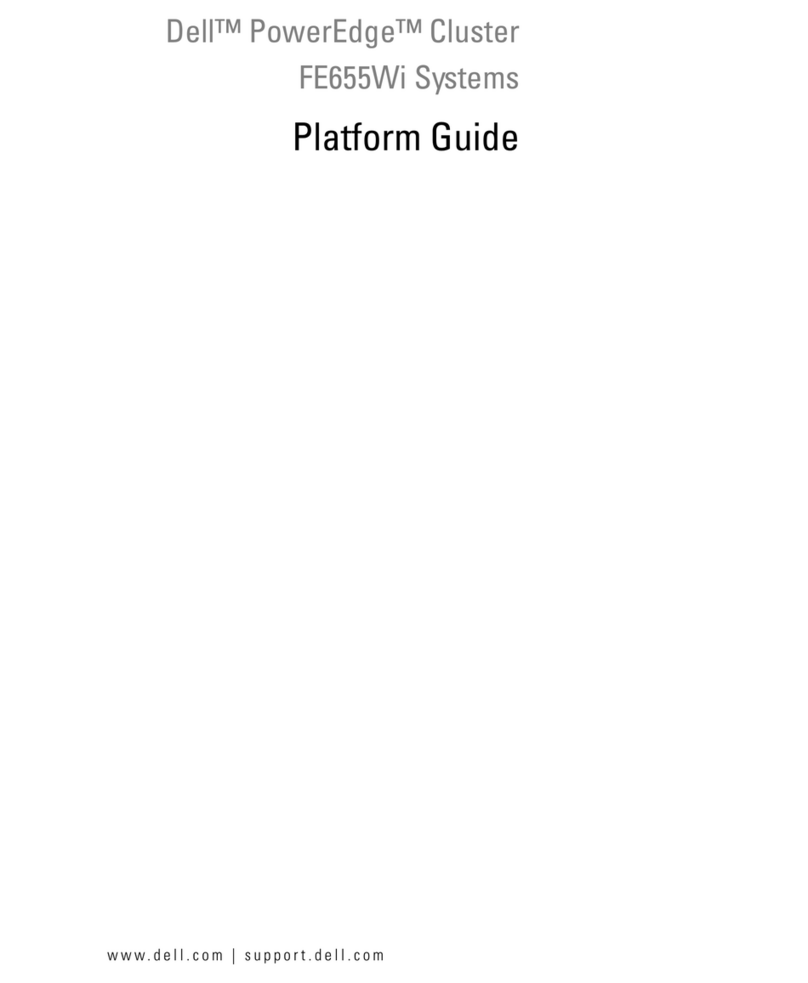 Dell POWEREDGE Cluster FE655WI Assembly Instructions