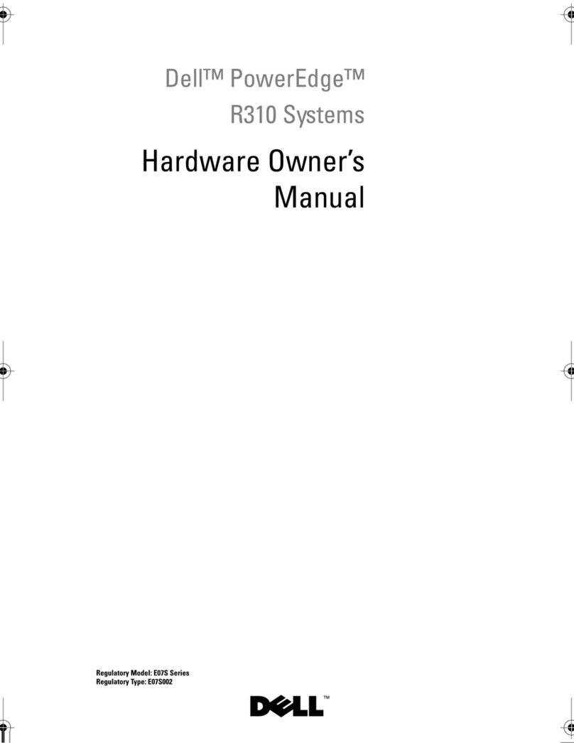 Dell PowerEdge E07S Series User manual