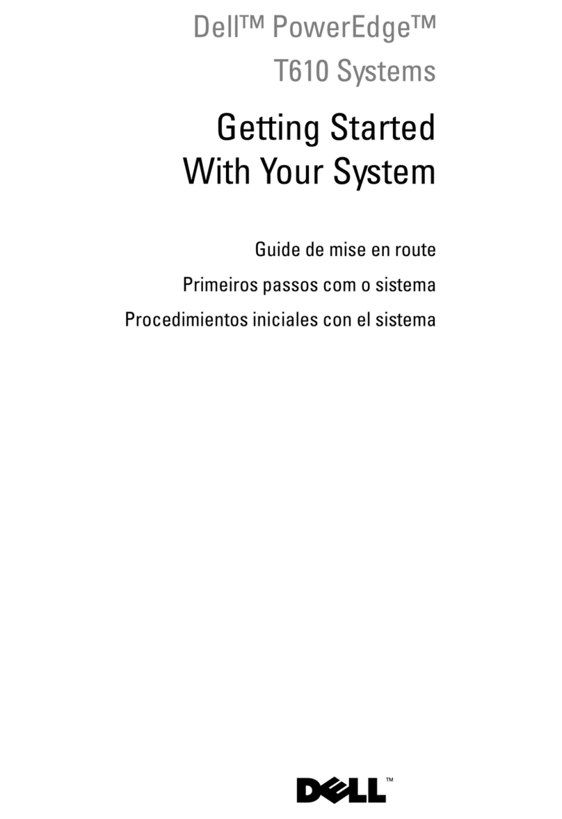 Dell PowerEdge DP884 User manual
