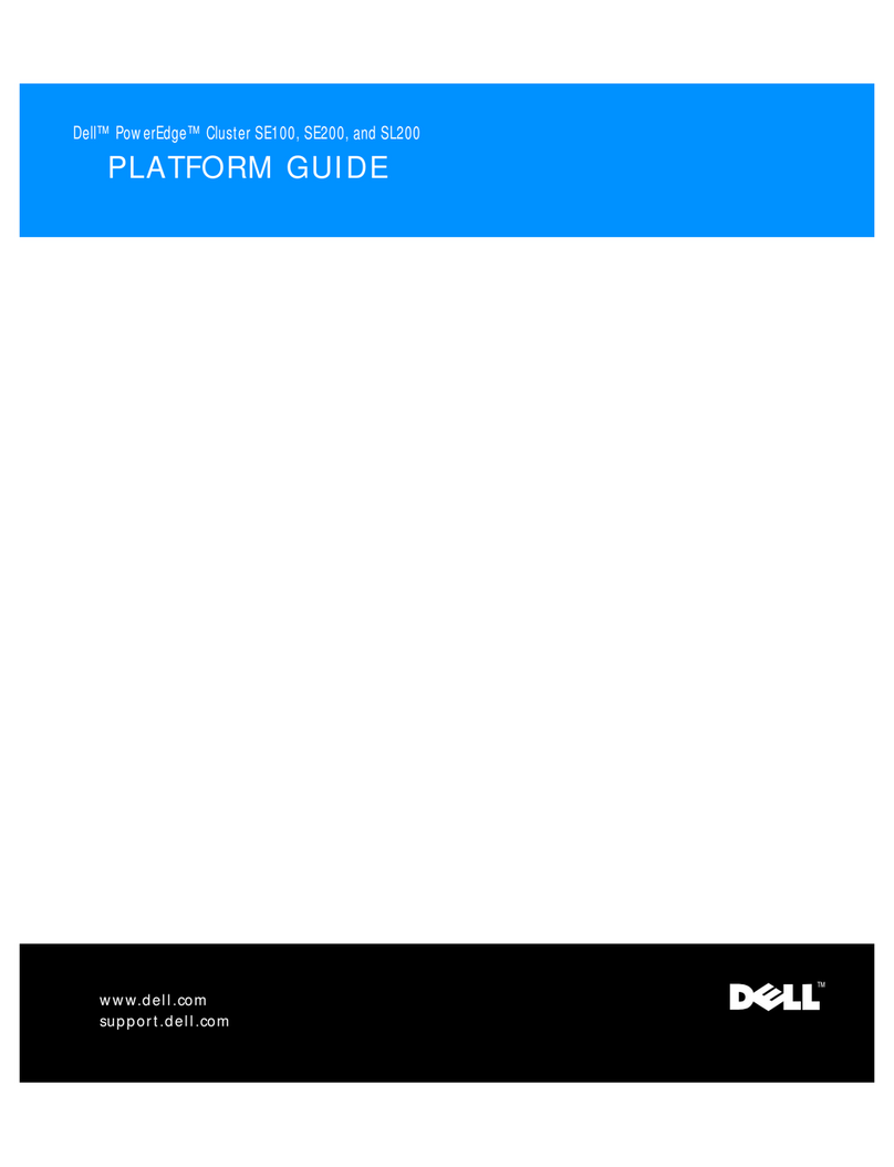 Dell POWEREDGE CLUSTER SE100 Assembly Instructions
