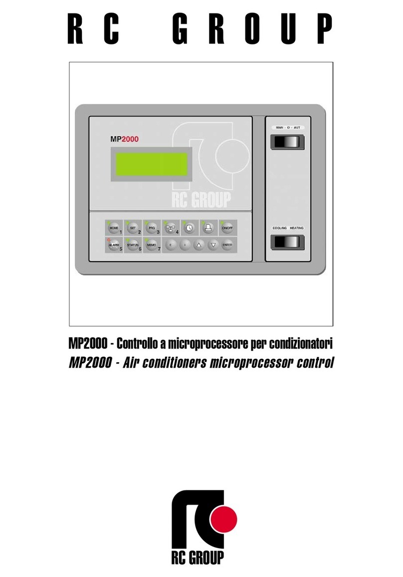 RC GROUP MP2000 User manual