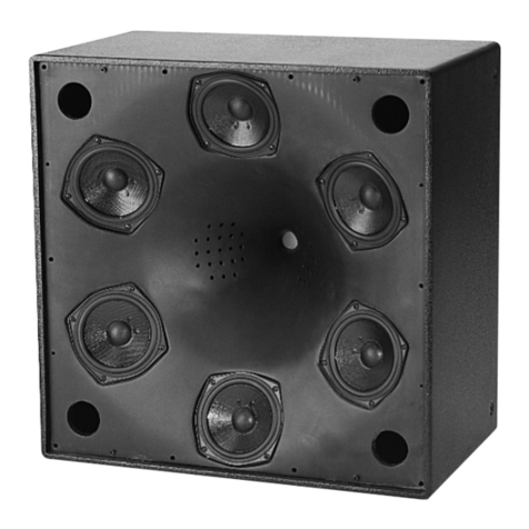 EAW Ceiling-Mount System CP621 User manual