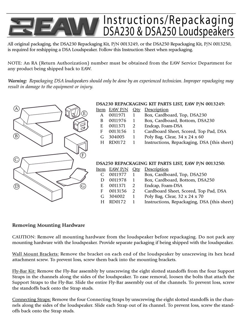 EAW DSA230 instructions