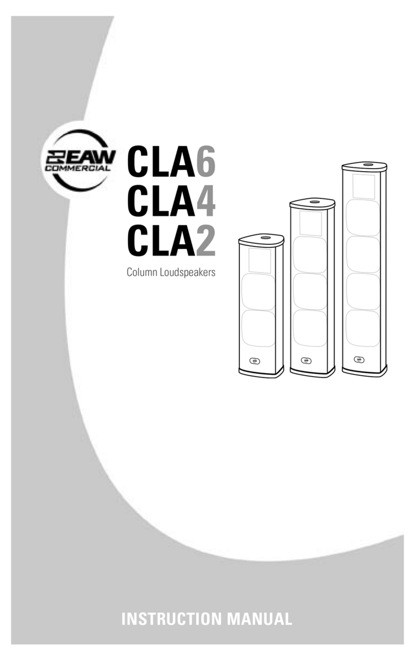 EAW CLA6 CLA4 CLA2 User manual