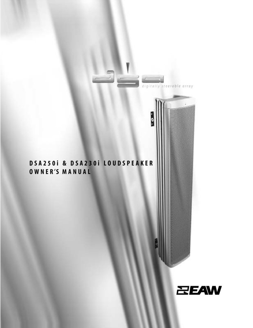 EAW DSA230i User manual