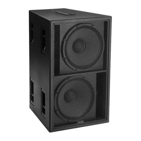 EAW SB850zR User manual