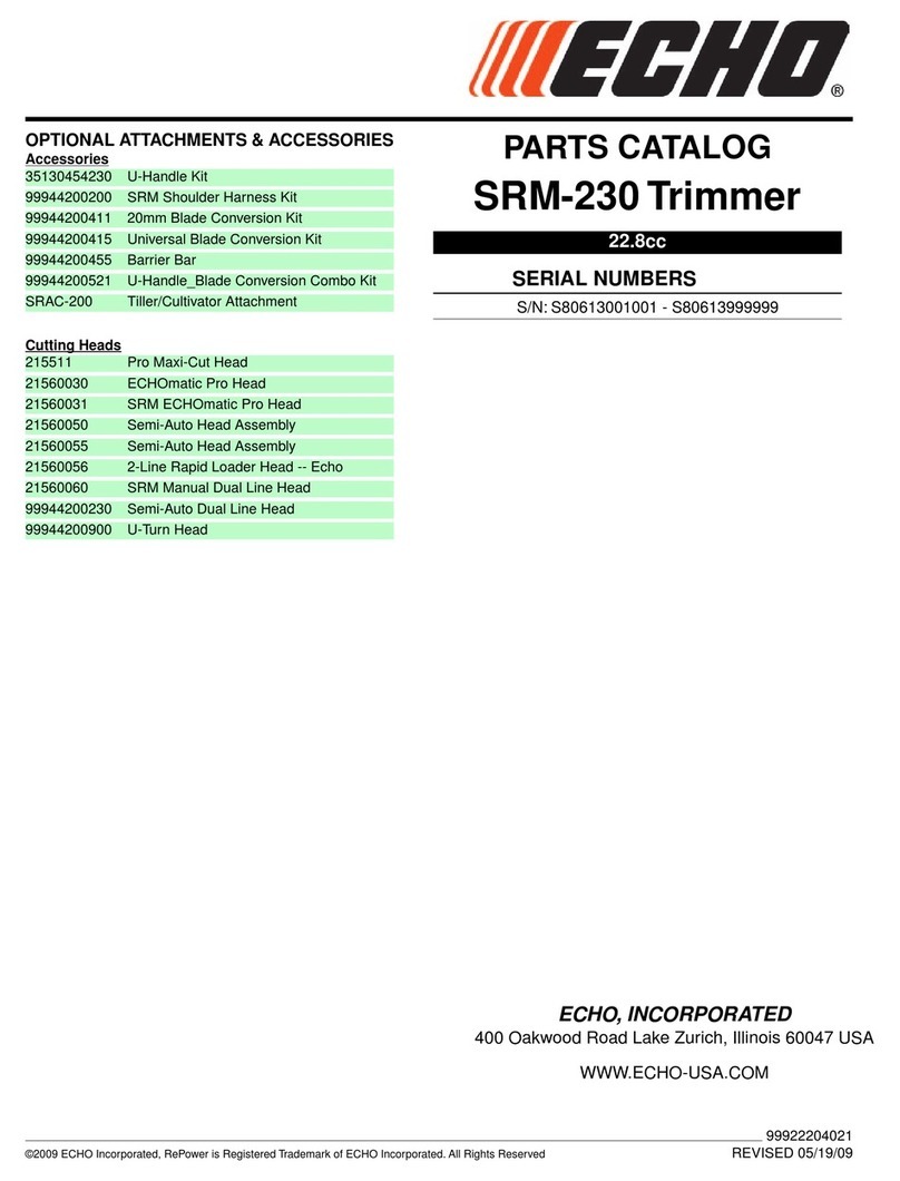 Echo SRM-230 Instruction Manual