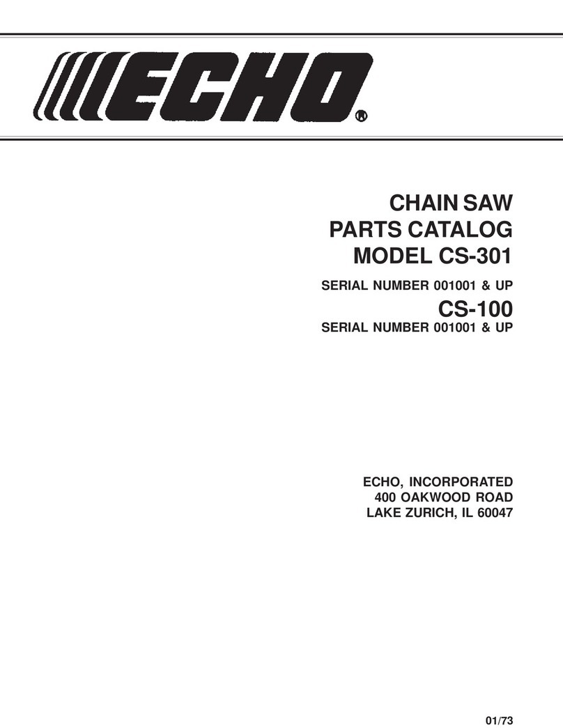 Echo CS-301 Instruction Manual
