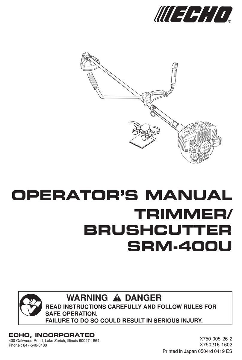 Echo SRM-400U User manual