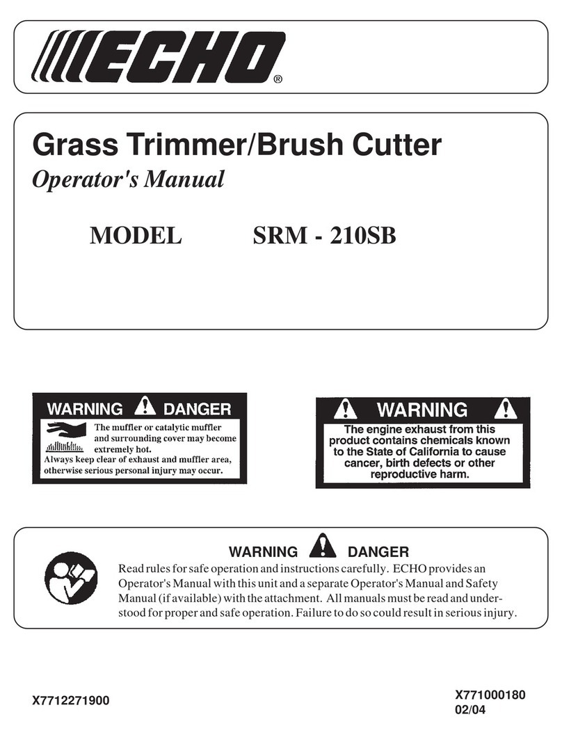 Echo RM-210SB User manual