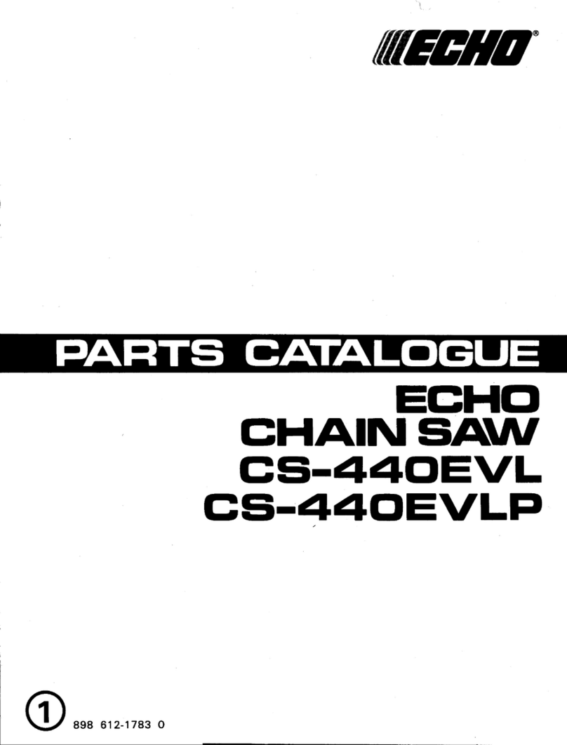Echo CS-440EVL Instruction Manual Echo CS-440EVL Instruction Manual